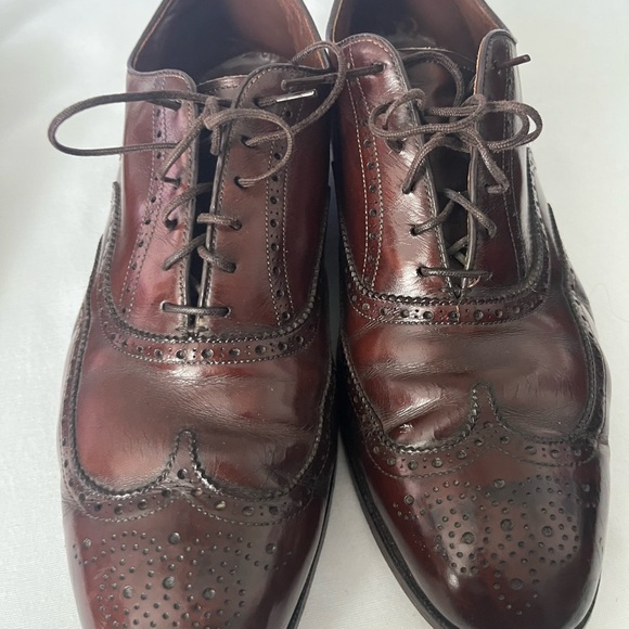 Florsheim Royal imperial . Men's Brown Wingtip Brogue Leather Dress Shoes